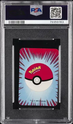1999 BICYCLE POKEMON MINI PLAYING CARDS RED DECK 2 OF SPADES MAGNETON PSA 10 - Image 2
