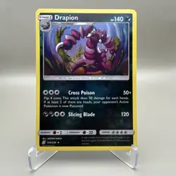 Drapion 134/236 Holo Rare - Unified Minds 2019 Pokemon TCG Sun & Moon - NM - Image 1