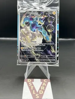 Pokemon Black Bolt - THUNDURUS SVP 209 Black Star Promo - SEALED w/ Dividers - Image 1