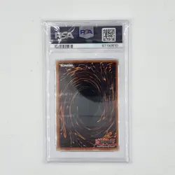 PSA8 NM/MT - Freed The Matchless General Yugioh Legacy of Darkness 1st Edtn - Image 3