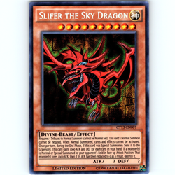 Yugioh Slifer the Sky Dragon CT13-EN001 Limited Edition Secret Rare - NM 💎 - Image 1