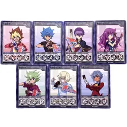 Yugioh Rush Duel Amiibo 7 Card Lot Set Collection Nintendo Switch Saikyo Promo - Image 1