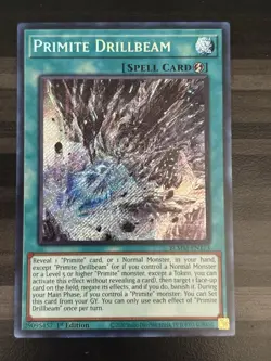 Yugioh | Primite Drillbeam | BLMM | Secret Rare | 1st Edition | NM - Image 3