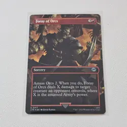 MTG X LOTR - Foray of Orcs - 0417 FOIL - LTR - Image 1
