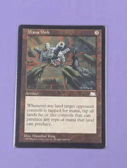 MTG: Magic The Gathering: Mana Web - Rare- Near Mint - Image 1