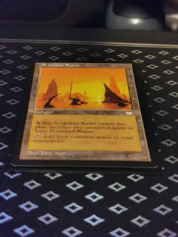 Scorched Ruins NM (WTH) 166 MTG - Image 1