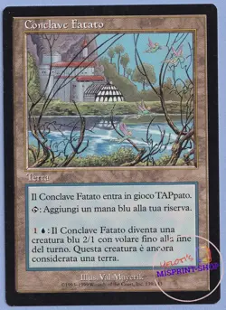 Faerie Conclave MTG MISPRINT Italian. Missing Expansion symbol - Image 1