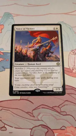 Voice of Victory #33, Tarkir:Dragonstorm (TDM), Regular - Image 1