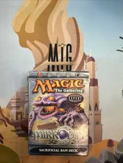 SACRIFICIAL BAM Deck Mirrodin 🔥 OPENED NM Near Mint NonFOIL 🔥 MTG - Image 1
