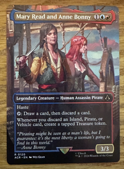 MTG Assassin's Creed, Mary Read and Anne Bonny - Borderless - Image 1