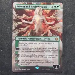 Wrenn and Realmbreaker - Borderless - March of the Machine (MTG) - Image 1