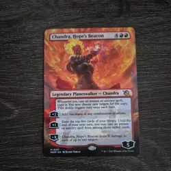 Chandra, Hope's Beacon - MOM - NM - MTG - Borderless - Image 1