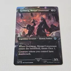 MTG X LOTR - Gorthmog Morgul Lieutenant - 0429 FOIL - LTR - Image 1