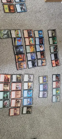 MTG mixed card lot: 5 DSK, 10 INR, 3 CLB, 4 DFT, 16 FIN, 1 OTJ, 14 BOG, 1 HERO - Image 2