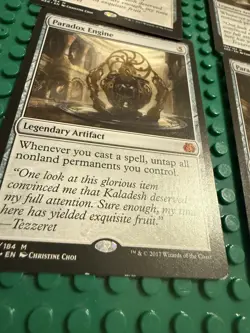 4x MTG Magic Paradox Engine 4 AER 169 Mythic Rare X4 Legendary Artifact MP-LP - Image 2