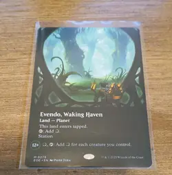Evendo Waking Haven Borderless Edge Of Eternities Pack Fresh MTG MINT🔥 - Image 1