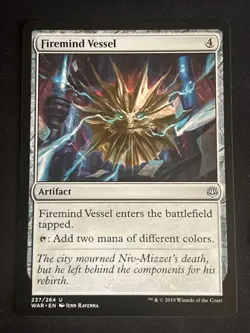 1x Firemind Vessel (237) War of the Spark LP MTG Magic the Gathering x1 MKE - Image 1