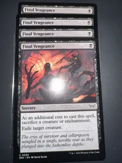 MtG 4X Final Vengeance Duskmourn - Image 1