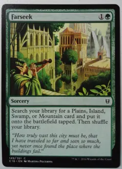 Farseek *Common* Magic MtG x1 Commander 2016 - Image 1