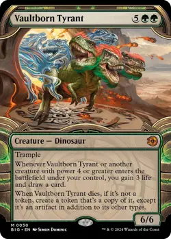 MTG Foil - Vaultborn Tyrant (Showcase) - 50 / NM / English - Image 1