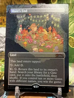 MTG | Maze's End [Secret Lair 20 Ways To Win] ✨Rainbow FOIL✨ - Image 1