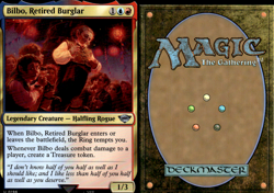 Magic the Gathering -MTG- Bilbo, Retired Burglar - Image 1