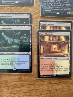 MTG Ravnica Remastered Lot Rares Mythics Shock Lands! Mint - Image 2