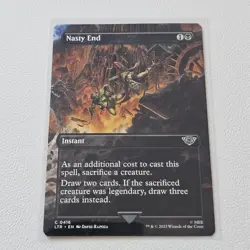 MTG X LOTR - Nasty End - 0416 NON FOIL - LTR - Image 1