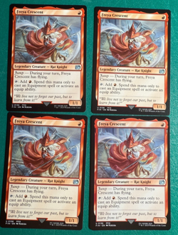 MTG Freya Crescent x4 Cards NM/M Final Fantasy - Image 1