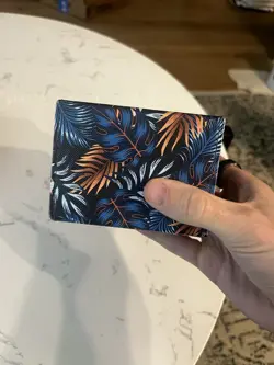 Sidewinder 100+ Floral Places Deck Box - Bali Blue - Ultimate Guard Deck Boxes - Image 3