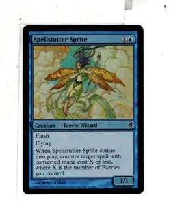 MTG SkeenAB Spellstutter Sprite FOIL from Lorwyn. NM. - Image 1