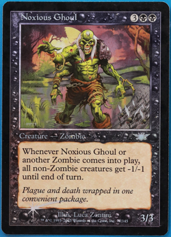 Noxious Ghoul FOIL Legions PLD Black Uncommon MAGIC CARD (ID# 498207) ABUGames - Image 1