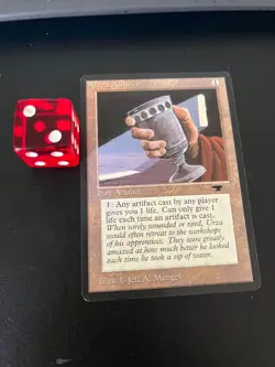 MTG URZA'S CHALICE EXC ANTIQUITIES AQ VINTAGE - MAGIC - Image 1