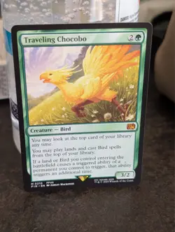 MTG Final Fantasy Traveling Chocobo #210 *NON-FOIL* Mythic Rare - Image 1