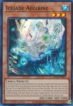Icejade Aegirine - MP23-EN007 - Super Rare - 1st Edition - Lightly Played - Image 1
