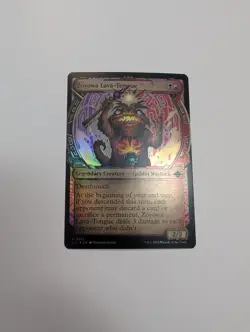MTG - Zoyowa Lava-Tongue (Showcase Foil) - The Lost Caverns of Ixalan NM/M Cond - Image 1