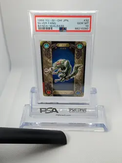 Silver Fang #32 Yugioh Bandai Sealdass PSA 10 GEM MINT 💎 - Image 1