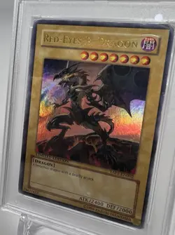 Yu-Gi-Oh! Anniversary Pack 1 LE Red-Eyes B. Dragon YAP1-EN002 Ultra Rare PSA 2 - Image 2