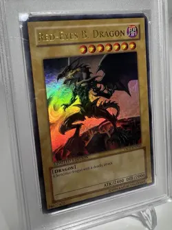 Yu-Gi-Oh! Anniversary Pack 1 LE Red-Eyes B. Dragon YAP1-EN002 Ultra Rare PSA 2 - Image 4