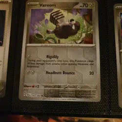 Pokemon TCG Shrouded Fable Varoom Reverse Holo Card 043/064 - Image 1