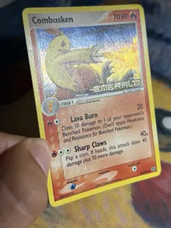 Combusken 25/106 EX Emerald Stamped Reverse Holo Foil Pokemon Card MP - Image 5