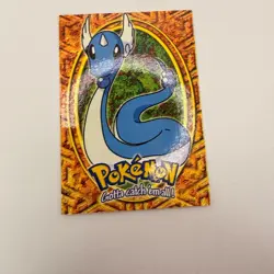 Topps Dragonite #149 Pokemon Non Holo E12 Of 12 Trading Card Blue Label - Image 1