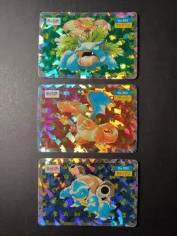 Charizard Mewtwo Blastoise Holo Pokemon TOP SUN Card Vintage Nintendo Japanese - Image 3