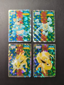 Charizard Mewtwo Blastoise Holo Pokemon TOP SUN Card Vintage Nintendo Japanese - Image 5
