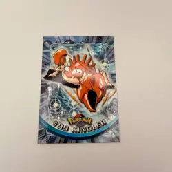 Kingler #99 - Blue Logo - NON-HOLO - SERIES 2 - TOPPS Pokemon Card - LP/MP - Image 1