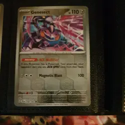 Pokemon TCG Shrouded Fable Reverse Holo Card Genesect 040/064 - Image 1