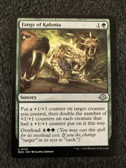 Magic The Gathering MTG - Fangs of Kalonia - MH3 - Image 1