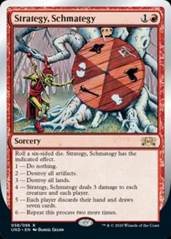 Strategy, Schmategy - Near Mint MTG Unsanctioned - Image 1