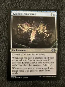 Magic The Gathering MTG - Kozilek's Unsealing - MH3 - Image 1