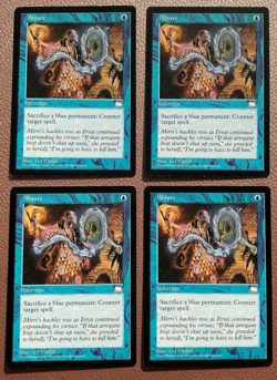 4 X Abjure MTG Magic the gathering - Image 1
